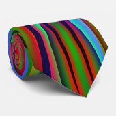 Krawatte: Psychedelische Centipede Krawatte (Gerollt)