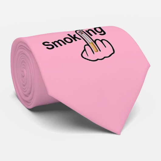 Krawatte Rauchen Gedreht (Gerollt)