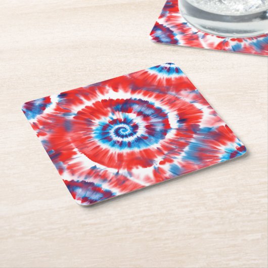 Krawatte Rechteckiger Pappuntersetzer (angewinkelt)