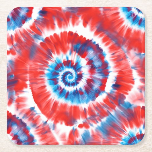 Krawatte Rechteckiger Pappuntersetzer (Vorderseite)