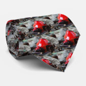 Krawatte Red Mushroom (Gerollt)