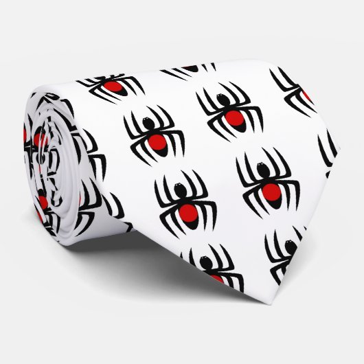 Krawatte Redback Spider (Gerollt)