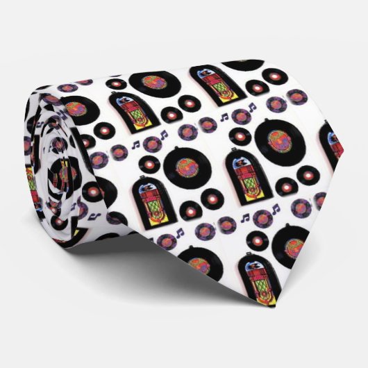 KRAWATTE "ROCK IT AND ROLL IT" (Gerollt)