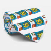 Krawatte Saint Pierre und Miquelon (Gerollt)