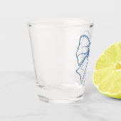 Krawatte Schnapsglas (Links)