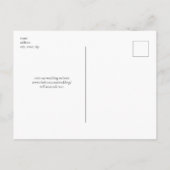 Krawatte Schwarz/Weiß Ankündigung Datum freihalten (Rückseite)