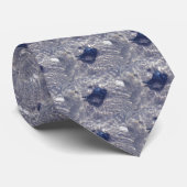 Krawatte Seashell - Blau (Gerollt)