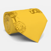 Krawatte - Selam und äthiopisches Kreuz (Gerollt)