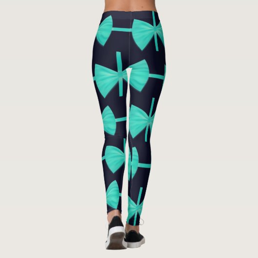 **KRAWATTE SIE IN BOWS** LEGGINGS (Rückseite)