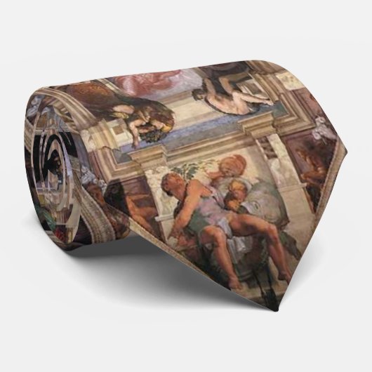 Krawatte, Sistine Kapelle, Fresko Krawatte (Gerollt)