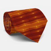 Krawatte Sonnenaufgang - Orange (Gerollt)