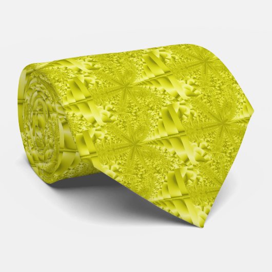 Krawatte Sparkler - Gelb (Gerollt)