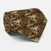 Krawatte Sparkler - Schokolade (Gerollt)