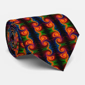 Krawatte Spectrum Swirl (Gerollt)