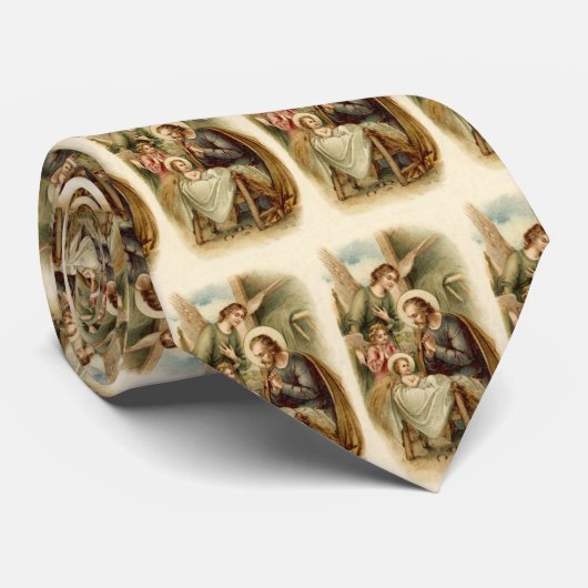 Krawatte: St- JosephGeburt Christi Krawatte (Gerollt)