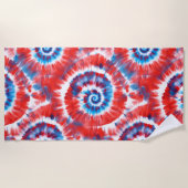 Krawatte Strandtuch (Vorderseite)