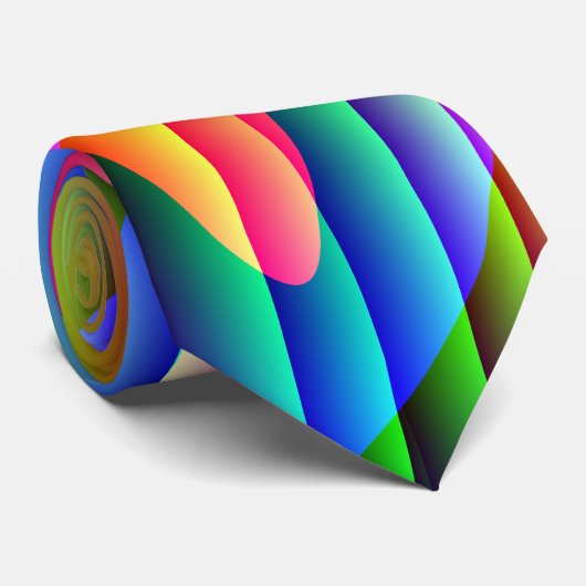 Krawatte: Südwestlicher Sonnenuntergang Krawatte (Gerollt)