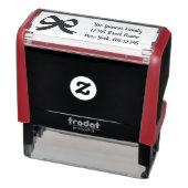 Krawatte-Symbol, das sich selbst in der Rücksendea Permastempel (Produkt)