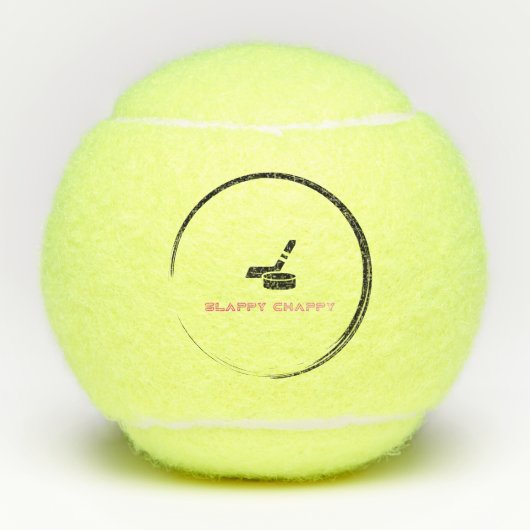 Krawatte Tennisbälle (Vorderseite)