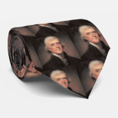 Krawatte: Thomas Jefferson Krawatte (Gerollt)