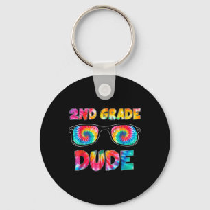 Krawatte Tie Dye Rückkehr zur Schule Schüler Junge Schlüsselanhänger
