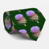 Krawatte - Tile Thistle (Gerollt)