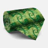 Krawatte - Treffen Sie mich im Nahen Fraktal - Grü (Gerollt)