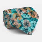 Krawatte tropische Palmen (Gerollt)