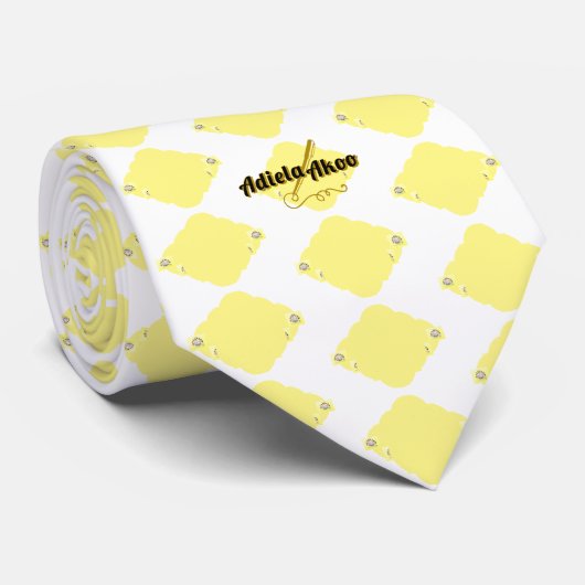 Krawatte über den Strom von Adiela Akoo (Gerollt)