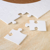 Krawatte und Brille Hipster Brown Fox Puzzle (Seite)