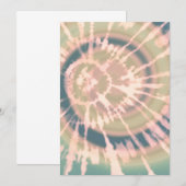 Krawatte und Färbung Dankeskarte (Vorne/Hinten)