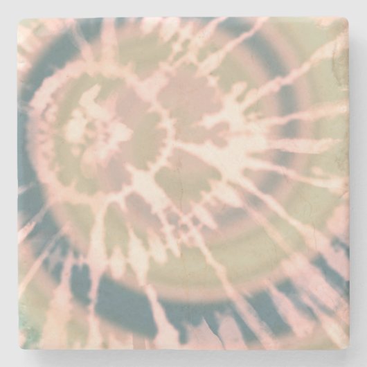 Krawatte und Färbung Steinuntersetzer (Vorderseite)