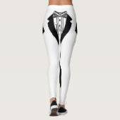 Krawatte und Tux Leggings (Rückseite)