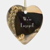 Krawatte und Verlobung der Perlen Keramikornament (Rechts)