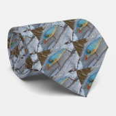 Krawatte Vintage Vierzigerjahre des Köders P u. K (Gerollt)