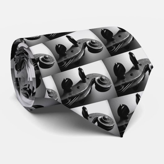 Krawatte Violin Scroll (Gerollt)