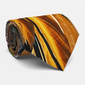 Krawatte von Blauen und Goldbarsch (Gerollt)