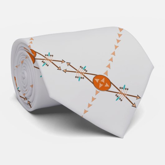 Krawatte von Bows und Pfeilen (Gerollt)
