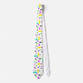 Krawatte von Funky Abstrakt Art Pattern (Vorderseite)