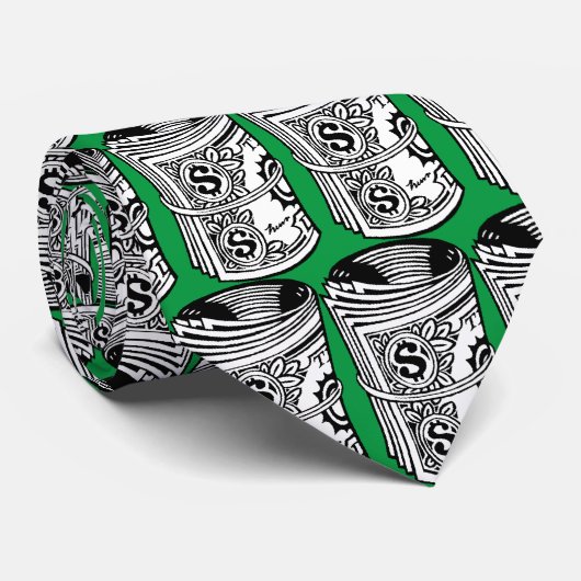 Krawatte von Geld (Gerollt)