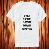 Krawatte von Geld im Nilpferd T-Shirt