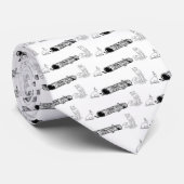 Krawatte von Kaninchen und Füßen (Gerollt)