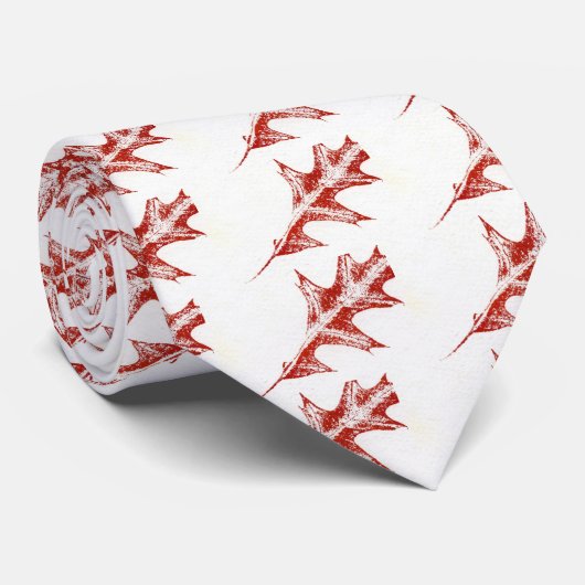 Krawatte von Leaf Nature Print (Gerollt)