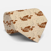 Krawatte von Leaf Nature Print (Gerollt)