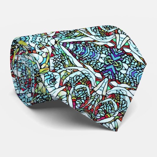 Krawatte von Männern — SG Hydrangeas (Gerollt)