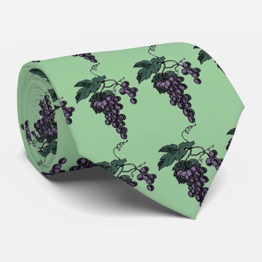 Krawatte von Weintrauben (Gerollt)