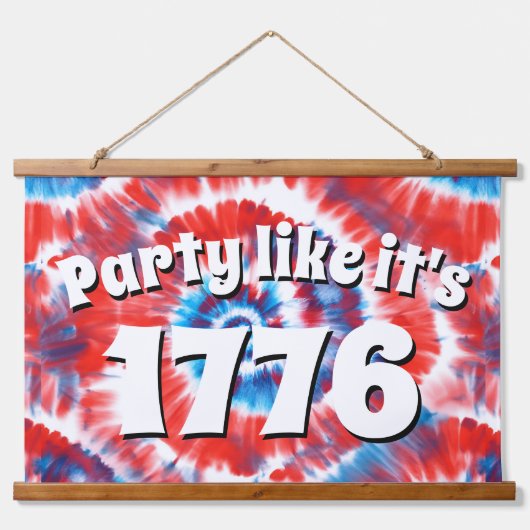 Krawatte Wandteppich Mit Holzrahmen (Vorne)