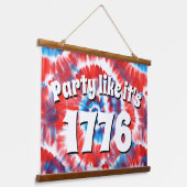 Krawatte Wandteppich Mit Holzrahmen (Gewinkelt)