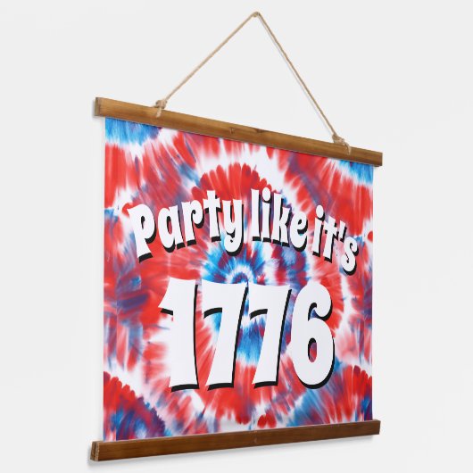 Krawatte Wandteppich Mit Holzrahmen (Gewinkelt)