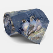 Krawatte Watercolor Bird California (Gerollt)